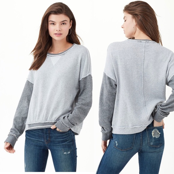 Splendid Sweaters - Splendid Barre Active Heather Grey Pullover - MED